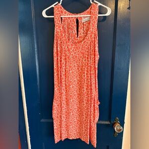 Tybee Island Pink Halter Sundress Mini
